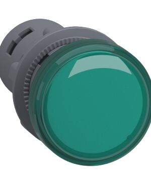 XA2EVB3LC | Pilot light, plastic, green, Ø 22 mm, with integral LED, 24 V AC/DC