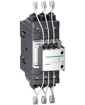 LC1DTKM7 | Capacitor contactor, Tesys Deca, 40kVAR at 400/415V 50Hz, 220V AC 50/60Hz coil, EverLink BTR screw terminals