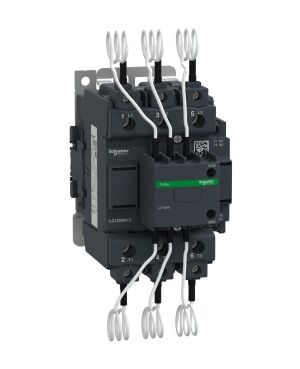 LC1DWK12M7/Capacitor contactor, TeSys D, 63 kVAR at 400 V/50 Hz, coil 220 V AC 50/60 Hz