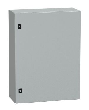 NSYCRN86250 | Spacial CRN plain door w/o mount.plate. H800xW600xD250 IP66 IK10 RAL7035.