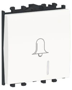 LMR1402001 | Easy Styl – 2 modules Bell Push-button – White
