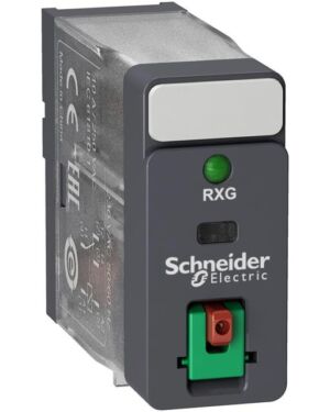 RXG12P7 | interface plug in relay, Harmony Electromechanical Relays, 10A, 1CO, with LED, lockable test but to n, 230V AC