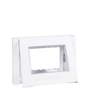 MGU11.103.18 | Unica Plus – cover frame (fix. frame) – 1 gang – 3 m – white/white – IP55