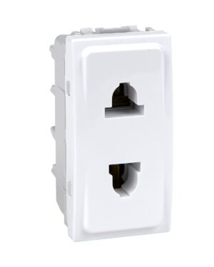 MGU3.020.18 | Unica – 1 S.O. – 2P, EU/US – 1 m – white