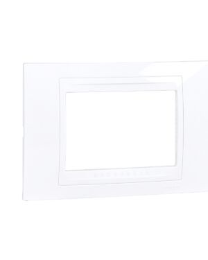 MGU4.103.18 | Unica Allegro – cover frame – 3 modules – white