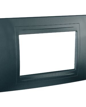 MGU4.103.62 | Unica Allegro – cover frame – 3 modules – graphite grey