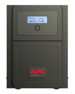 SMV750I-GR | APC Easy UPS 1 Ph Line Interactive, 750VA, Tower, 230V, 4 Schuko CEE 7 outlets, AVR, LCD