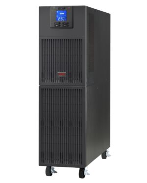 SRV6KI | 230V, 6kVA/6kW, APC Easy UPS On-Line, Hard wire 3-wire(1P+N+E) outlet, Intelligent Card Slot, LCD, Tower