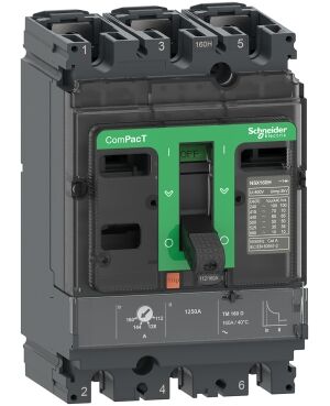 C10H3TM100 | Circuit breaker, ComPacT NSX100H, 70kA/415VAC, 3 poles, TMD trip unit 100A