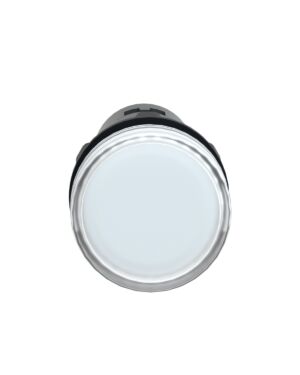 XA2EVMD1LC | Easy Harmony XA2E, Monolithic pilot light, plastic, white, Ø22, integral LED, screw clamp terminals, 220 V DC