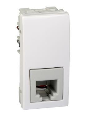 MGU3.490.18 | Unica – 1 telephone socket – RJ11 – white