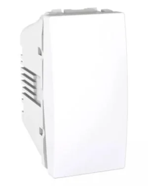 Schneider MGU3.106T.18 | Unica – push-button – 1-way – 10 A 250 VAC – 1 m – white