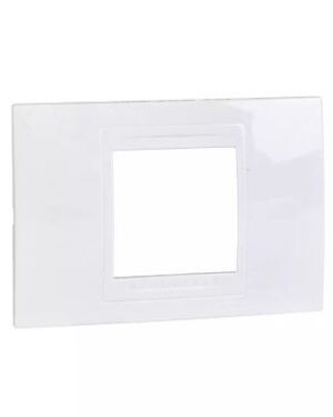 Schneider MGU4.102.18 | Unica Allegro – cover frame – 2 modules – white