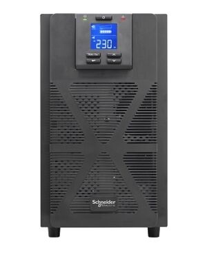 SRVS3KI | Easy UPS 1 Ph On-Line, 3kVA, Tower, 230V, 6x IEC C13 + 1x IEC C19 outlets, Intelligent Card Slot, LCD