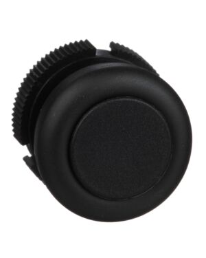 XACA9412 | Harmony, round head for push button, spring return, black, booted