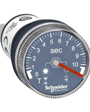 XB5DTGM4 | 100…240 VAC/DC Panel mounted timer monofunction with 0.5 min..10 min delay