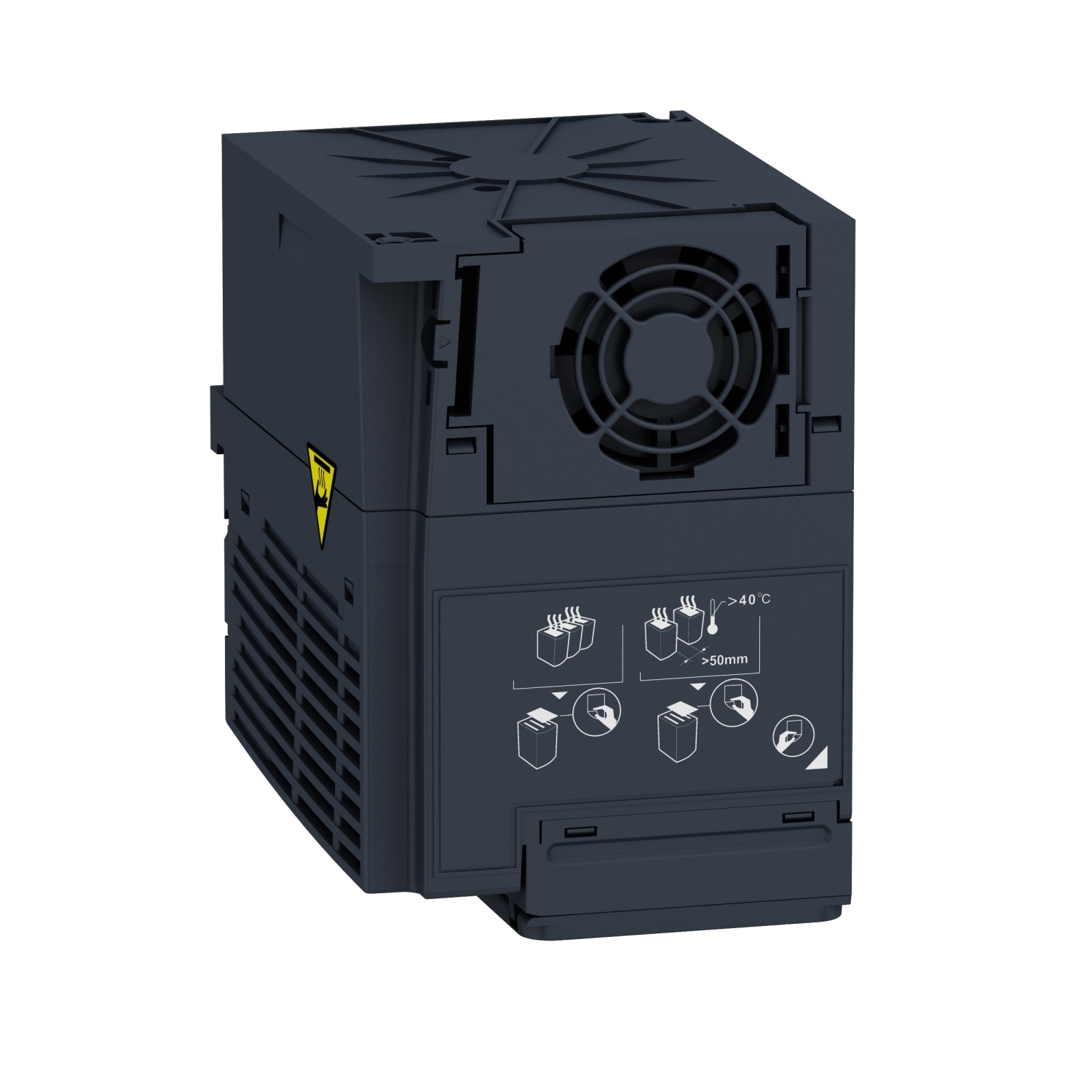 ATV320U04N4C | Variable speed drive, ATV320, 0.37 kW, 380…500 V, 3 phases, compact