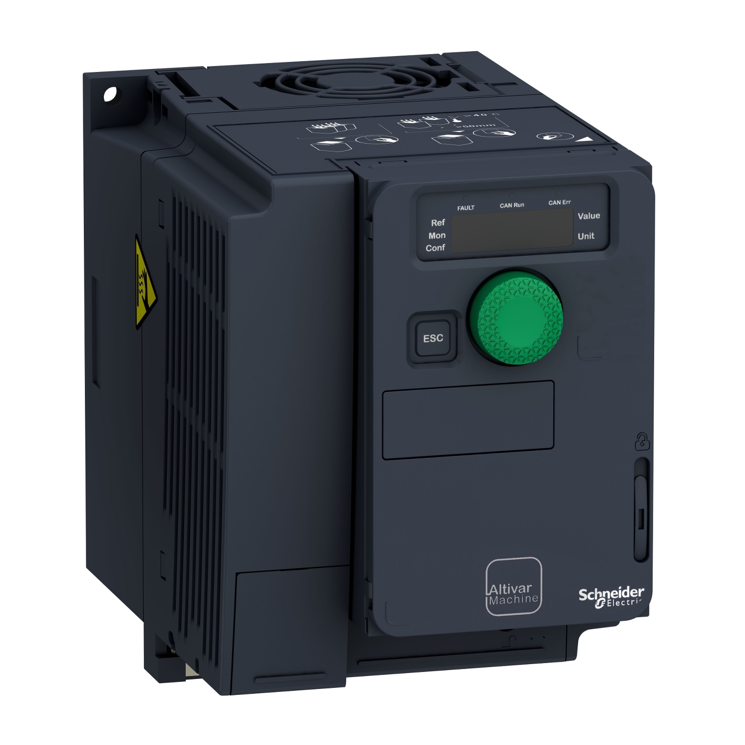 ATV320U11M2C | Variable speed drive, ATV320, 1.1 kW, 200…240 V, 1 phase, compact