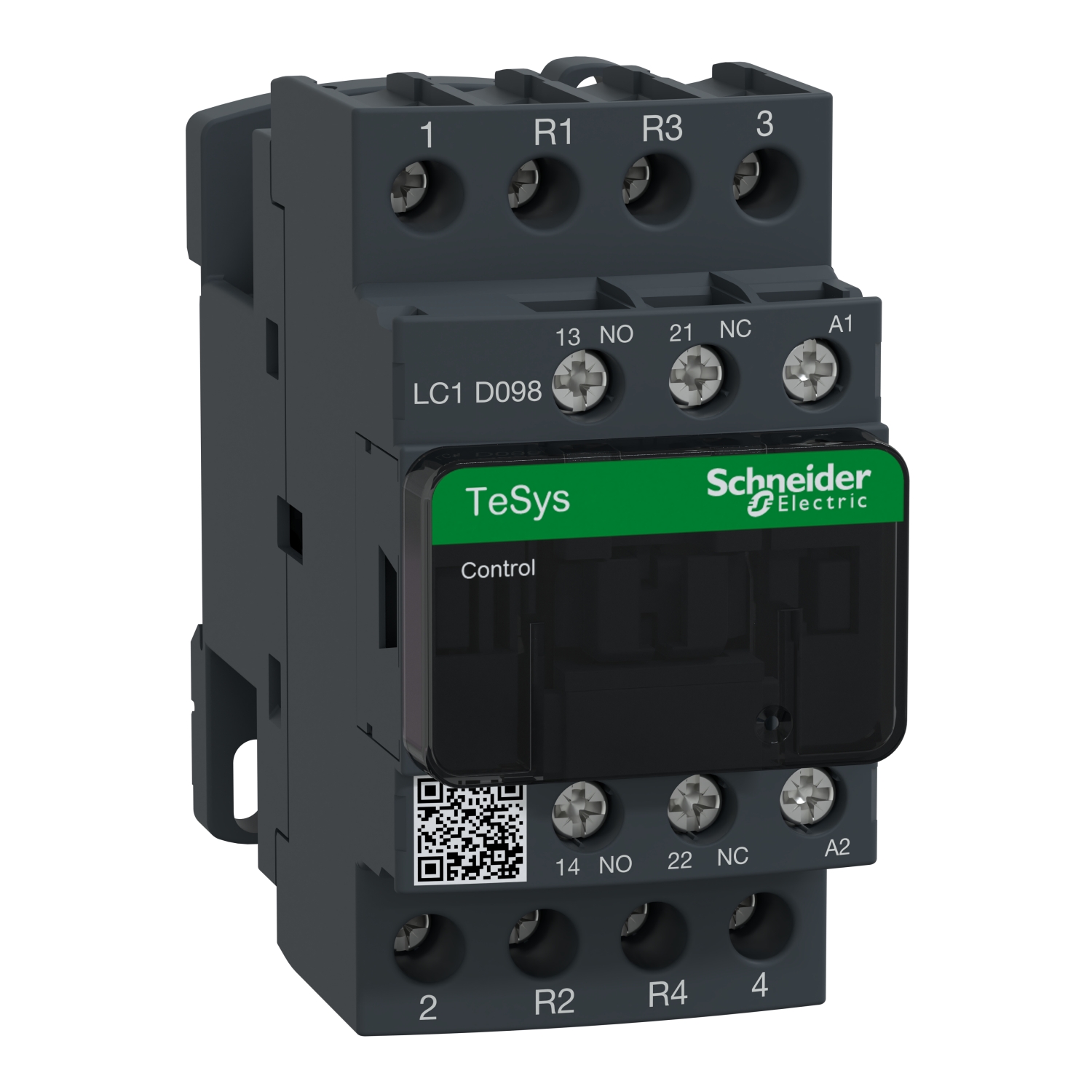 LC1D258F7 | TeSys D contactor - 4P(2 NO + 2 NC) - AC-1 - <= 440 V 40 A - 110 V AC coil 6 LC1D258F7.jpg