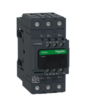 LC1D40AM7 | TeSys D contactor – 3P(3 NO) – AC-3 – <= 440 V 40 A - 220 V AC 50/60 Hz coil