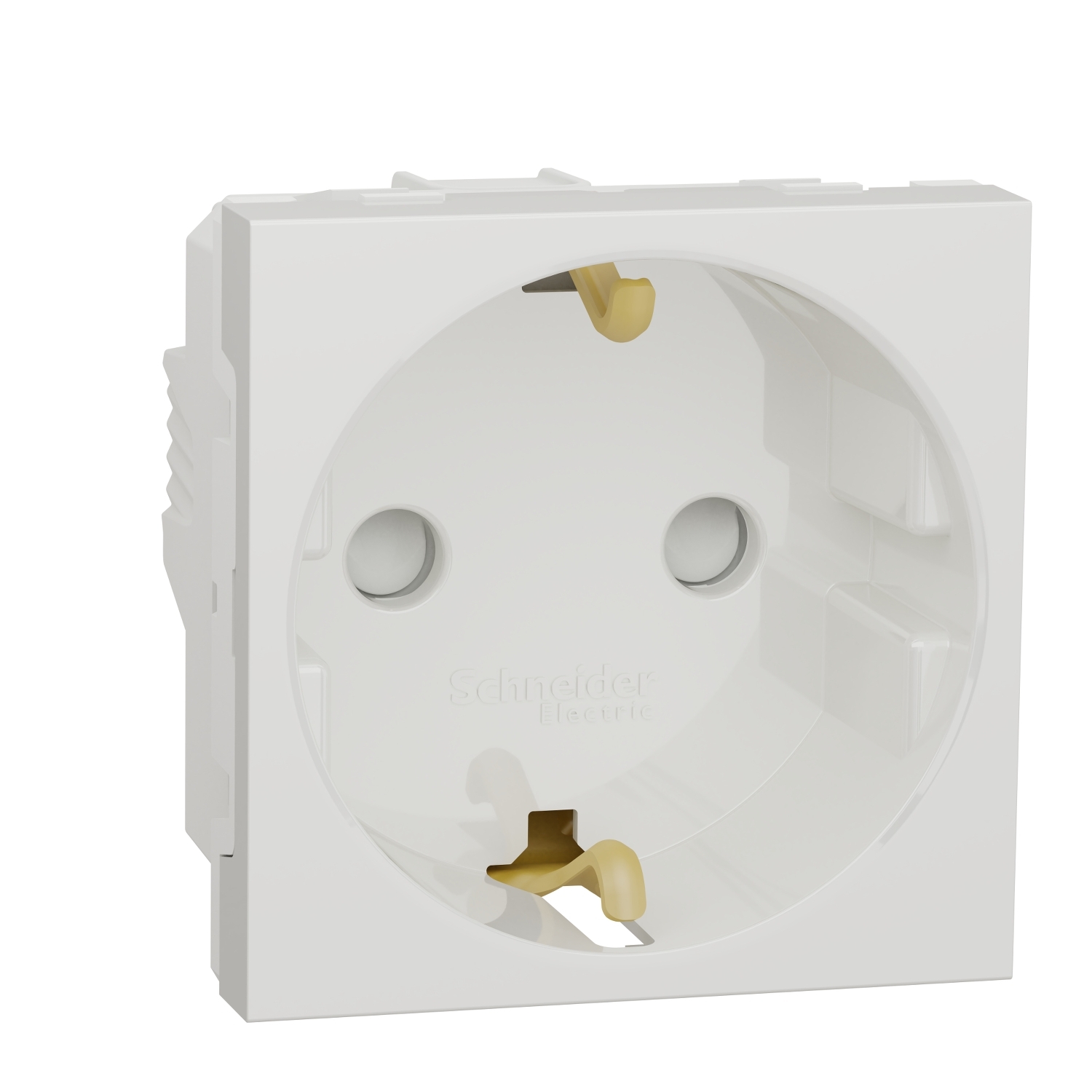 NU303718 | Socket-outlet, New Unica, 2P+E, 16A, Schuko, with shutter, white 6 NU303718.jpg