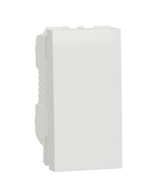 NU310318SC | Two way switch, New Unica, 10 A, 1 module, white