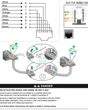 NU341418 | Data socket, New Unica, mechanism, RJ45, U/UTP, straight, click, shuttered, white
