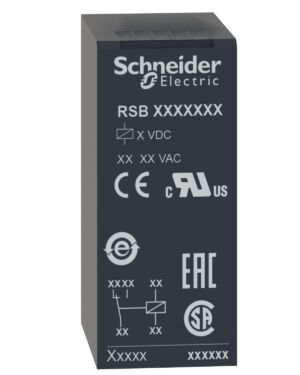 RSB2A080BD | Interface plug-in relay, 8 A, 2 CO, 24 V DC