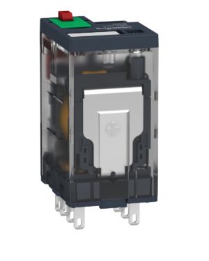 RXM2AB2P7 | Miniature plug-in relay, 12 A, 2 CO, LED, 230 V AC