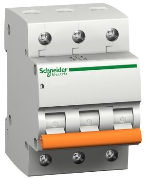 Schneider 11054 | Domae MCB – miniature circuit-breaker – 3P – 25A – C Curve – 6000A