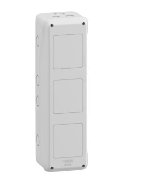 Schneider 13993 | Kaedra – interface enclosure – 3 openings