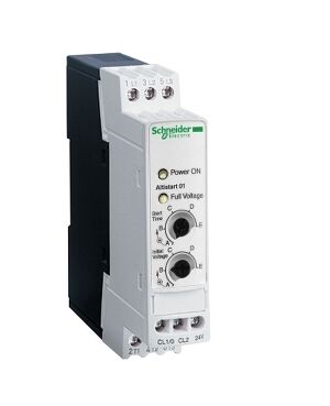 Schneider ATS01N106FT | soft starter for asynchronous motor, Altistart 01, ATS01, 6A, 110 to 480V, 0.75 to 3kW