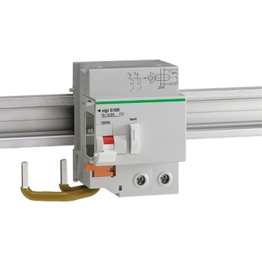 Schneider 26613 | C60 - earth leakage add-on block - Vigi C60 - 2P - 63A - 300mA 5 2-4-1.jpg