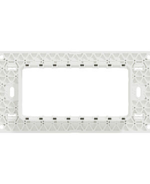 Schneider M3TB01S_04 | Supporting Frame, Miluz E, 4 gang, white