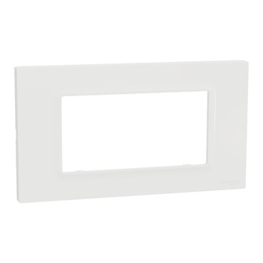 Schneider M3TB04_WE | Cover frame, Miluz E, 4 gang, White 6 25.jpg