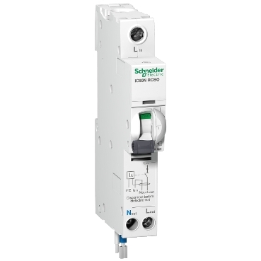 Schneider A9D61820 | iC60N - earth leakage circuit breaker - 1P + N - C curve - 20 A - 30 mA - 240 V 5 5-4-1.jpg