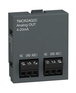 Schneider TMCR2AQ2C | cartridge M200 – 2 analog current outputs