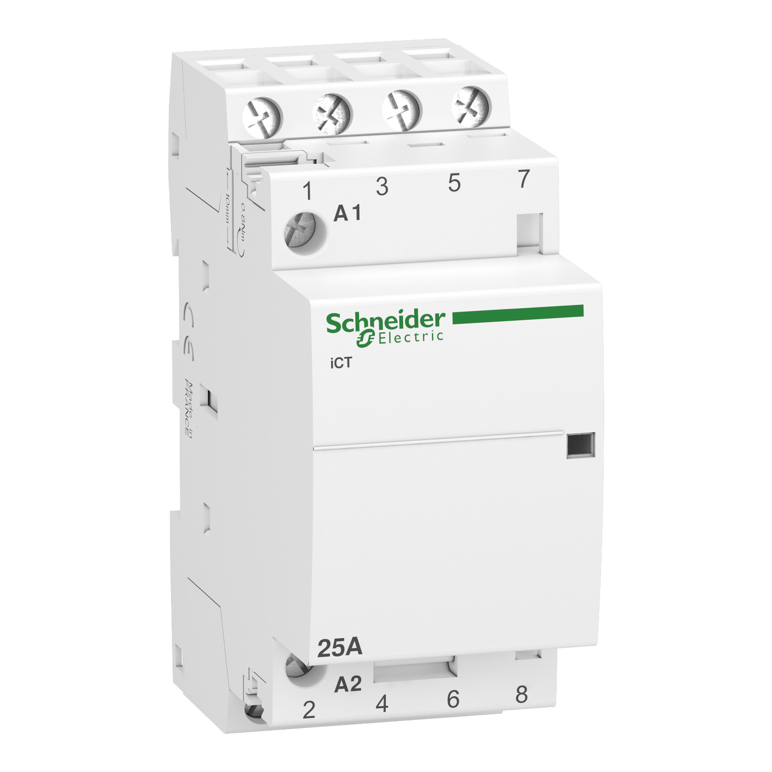 Schneider A9C20834 | contactor iCT - 4 poles - 4 NO - 25 A - 220..240 V AC 6 A9C20834_Image_1500.jpg