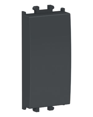 Schneider LMR6020003 | Easy Styl – 1 module Blind Cover – Black