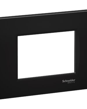 Schneider LMR7263003 | Easy Styl Cover Frame Mode 3 Modules Black