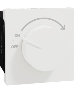 Schneider M3TB1_250DM | Dimmer, Miluz E, rotary knob, mechanism, white