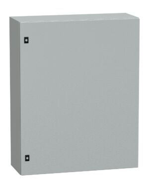 Schneider NSYCRN108300 | Spacial CRN plain door w/o mount.plate. H1000xW800xD300 IP66 IK10 RAL7035..