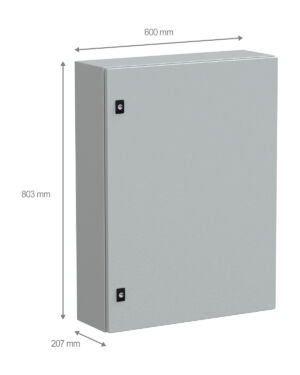 Schneider NSYCRN86200 |  Spacial CRN plain door w/o mount.plate. H800xW600xD200 IP66 IK10 RAL7035..