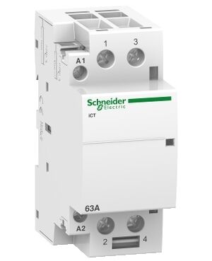 Schneider A9C20862 | Acti9, ICT 63A 2NO 220…240V 50Hz contactor