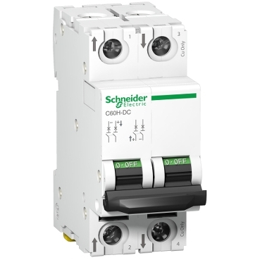 Schneider A9N61524 | miniature circuit breaker - C60H - 2 poles - 4 A - C curve 5 PB107194_web.jpg