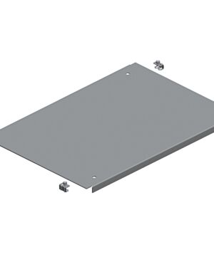 Schneider NSYEC86 | Plain cable gland plate, PanelSeT SFN, PanelSeT SF, for electrical enclosure W800 D600mm, fixed by clips