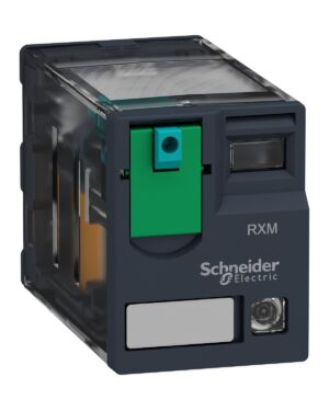 Schneider RXM4GB2MD Relay | Miniature Plug-in relay – Harmony RXM 4 C/O 220 V DC 3 A with LED