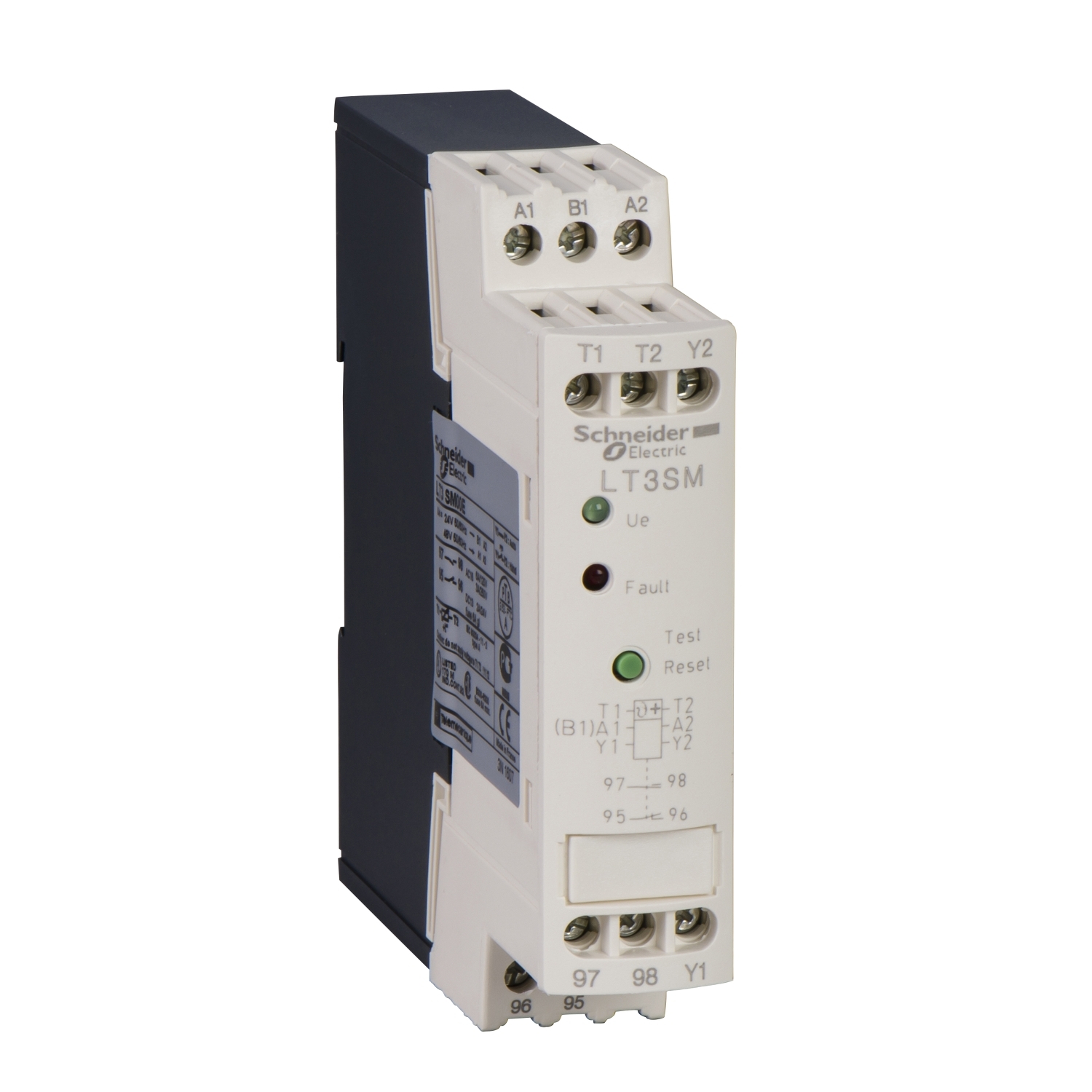 Shneider LT3SM00MW | Thermistor protection units, TeSys LT3, 250VAC 50/60Hz, 24 to 230VAC/DC, 2OC, manual reset 6 STENGER_GM1_EN40_17_03_000-71_1500.jpg