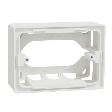 Schneider NU810318 | Surface box, New Unica, 3 modules, 4 knock outs holes, white 6 z.jpg