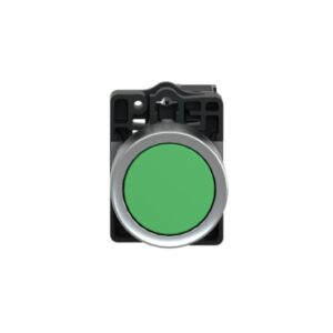 XA2EH031 | Round green push-button Ø 22 -push push - 1NO